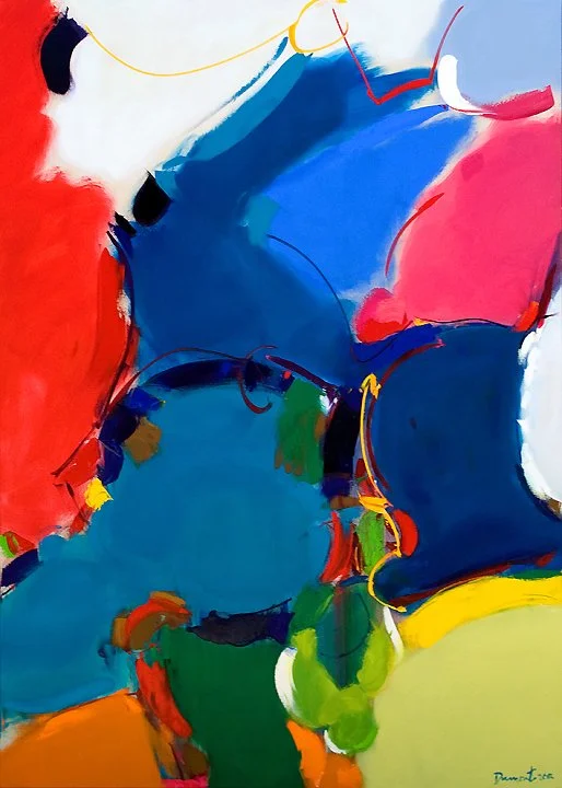 “Figure Landscape,” 84″ x 66″ oil on canvas, 2012