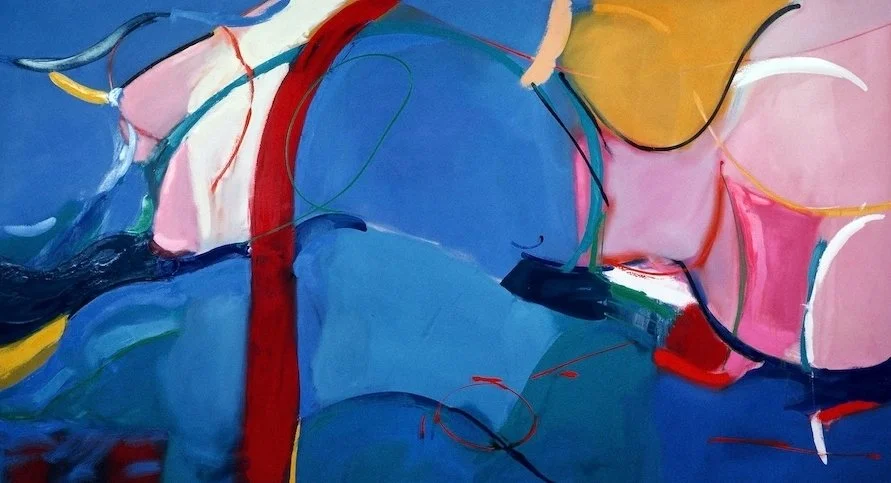“Ocean Emotion,” 72″ x 132″ oil on canvas, 1993