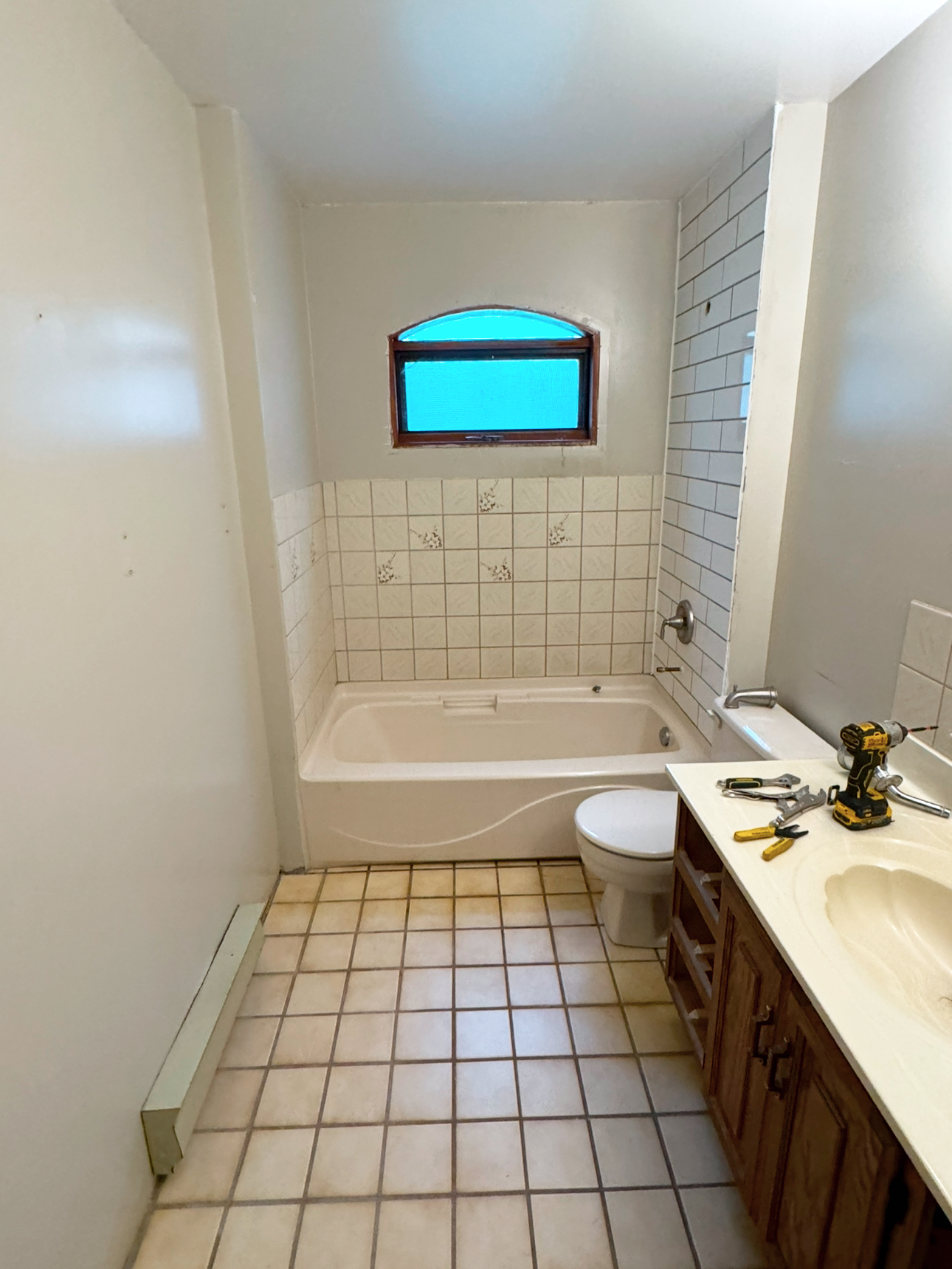 Dated Cruise Bathroom - Before