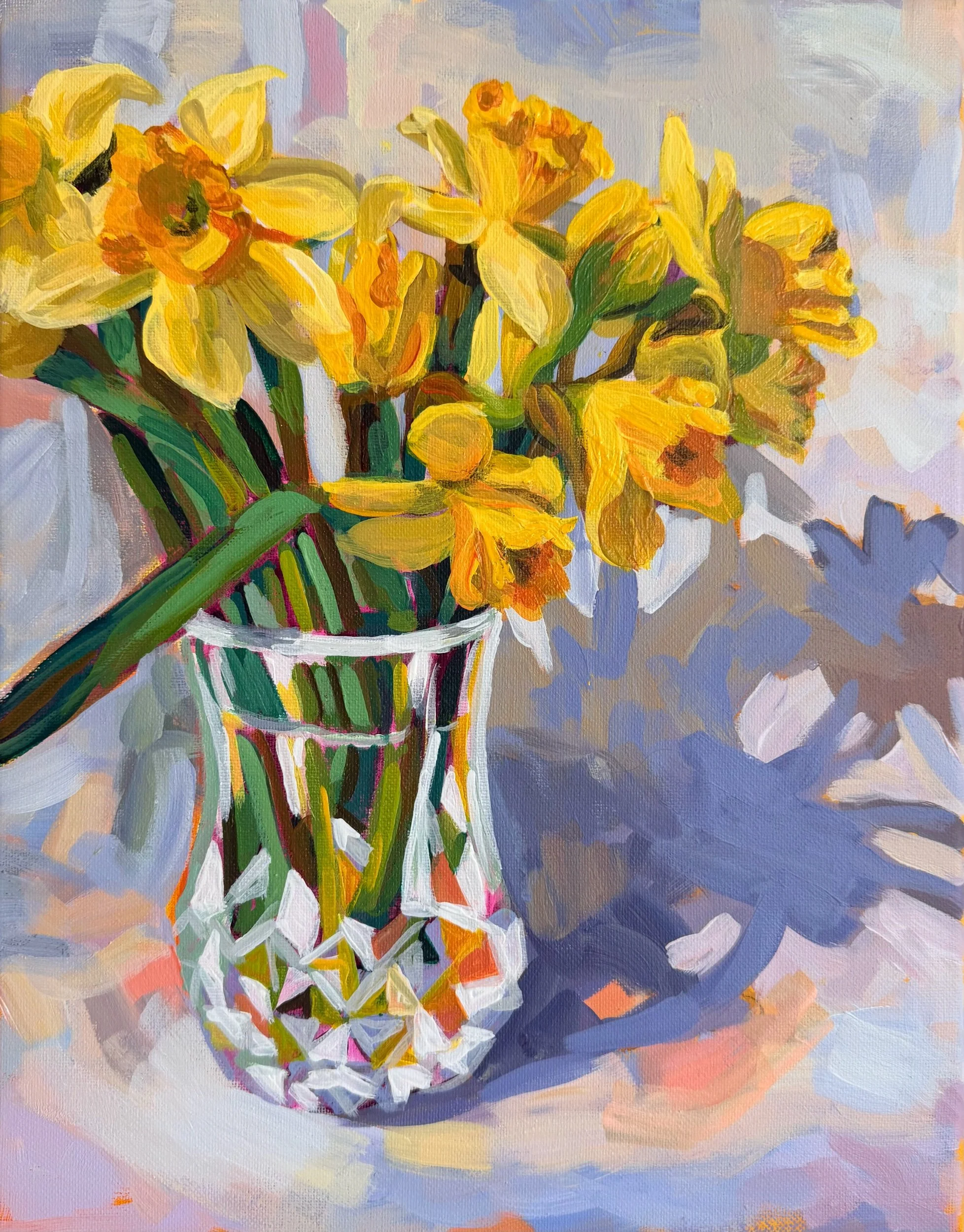 Daffodils in Sunlight