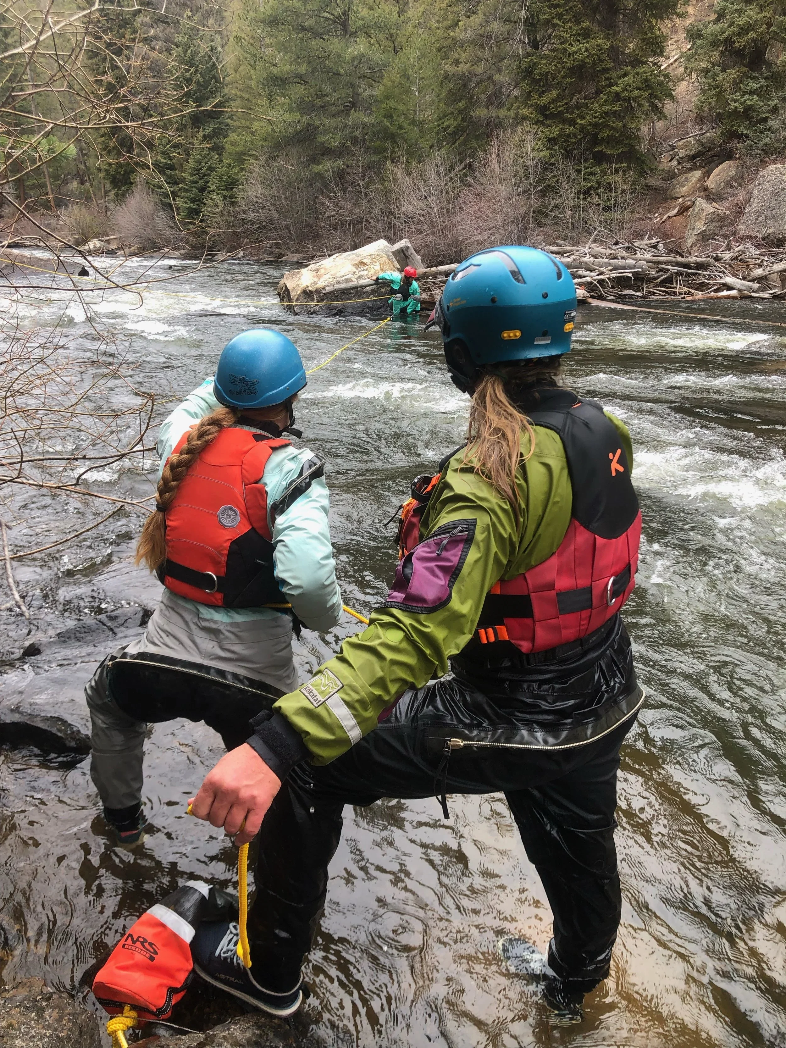 women's swiftwater rescue