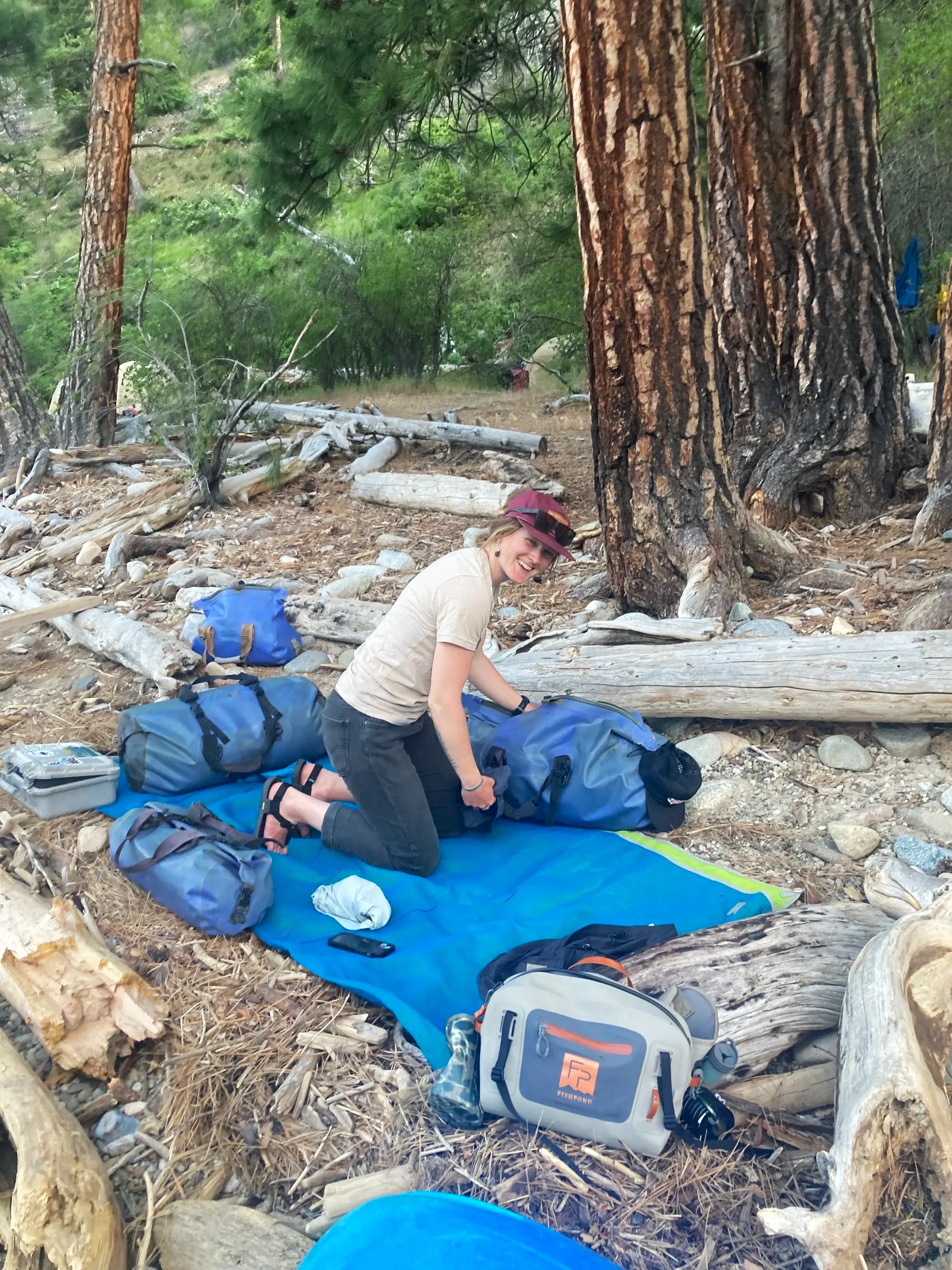 how to pack for rafting trip