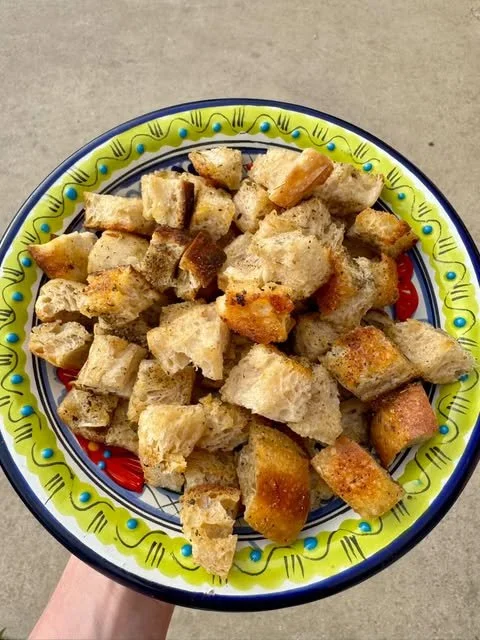 Sourdough Croutons