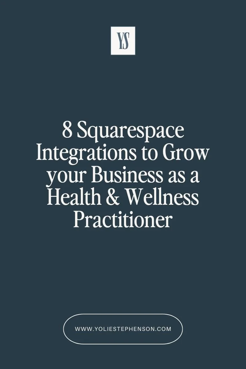 8 Ways To Use Squarespace as a Health &amp; Wellness Practitioner