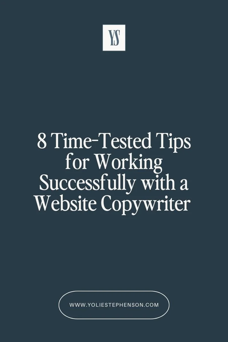 8 Tips to Maximise Results from your Website Copywriter Investment