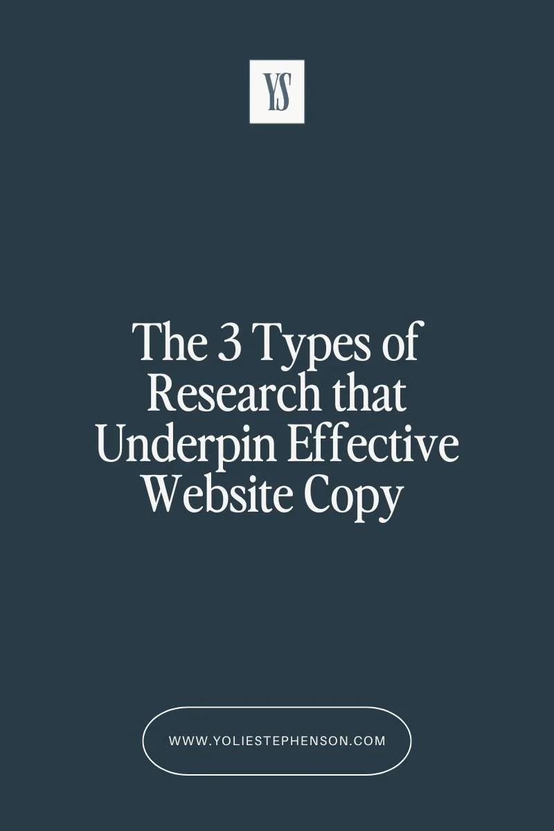 The 3 Types of Research That, Combined, Transform Your Website Copy
