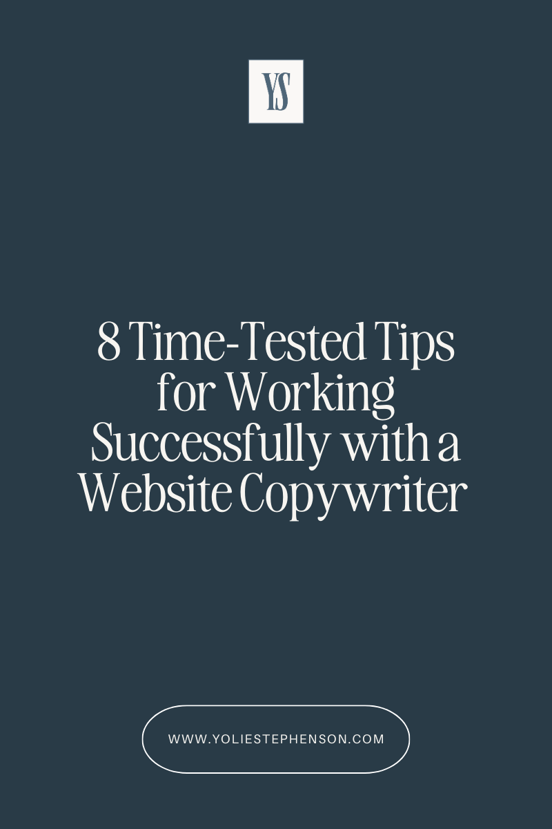 8 Tips to Maximise Results from your Website Copywriter Investment