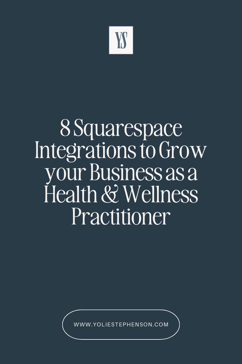 8 Ways To Use Squarespace as a Health &amp; Wellness Practitioner