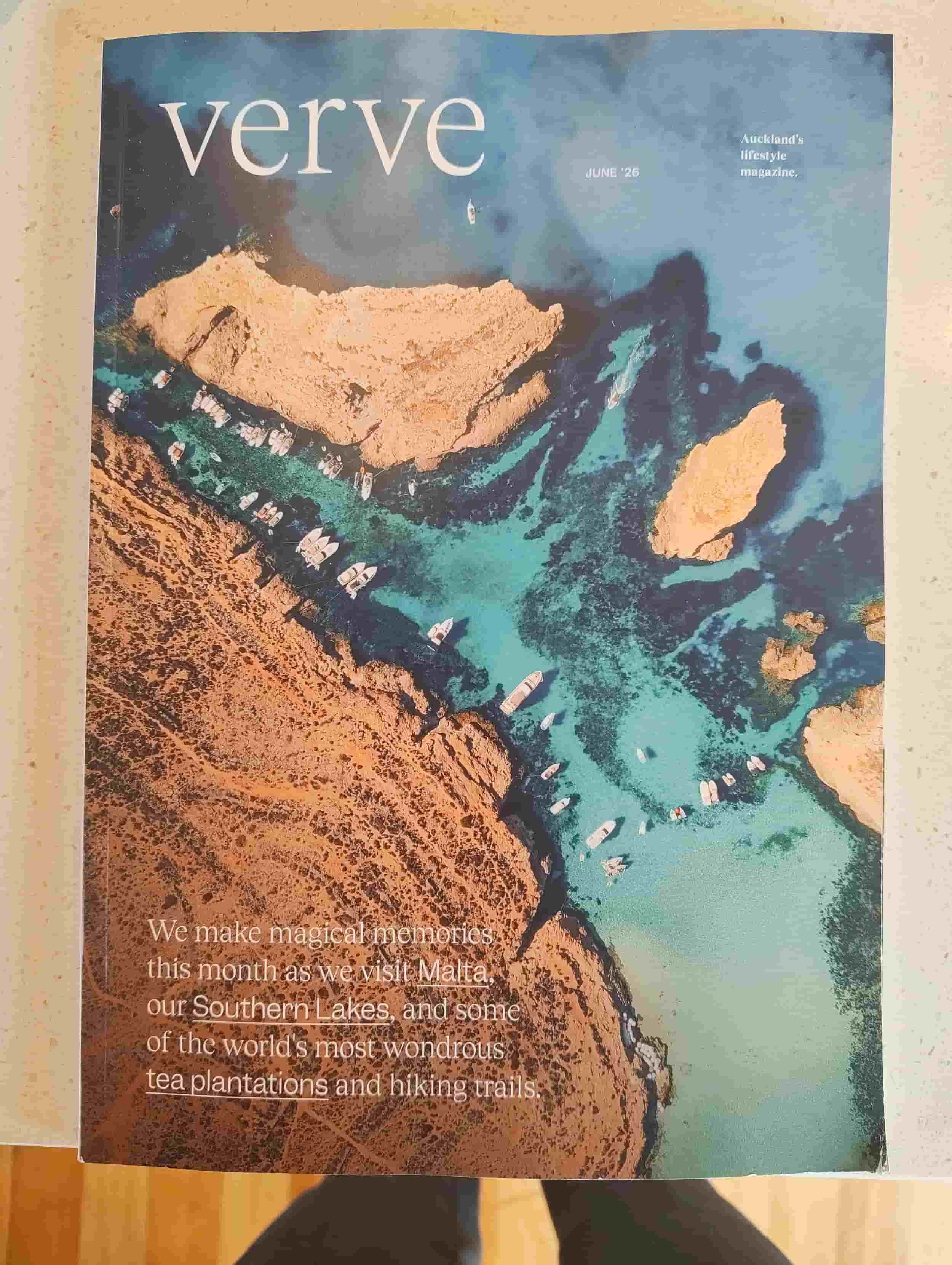 A magazine with serif and sans serif fonts for Squarespace website design inspiration