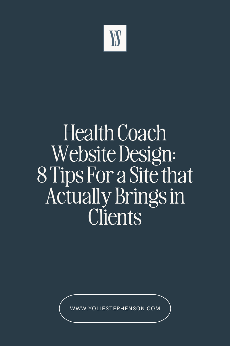 Health Coach Website Design Must-Haves to Bring in Clients