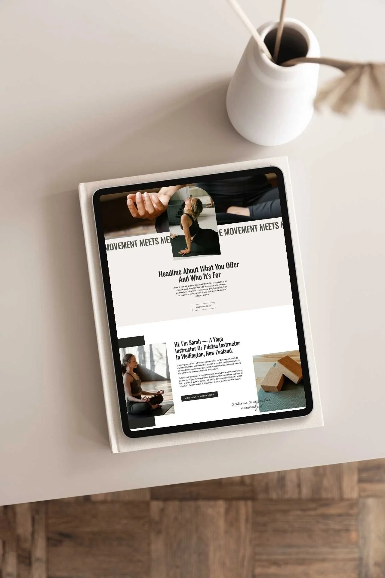 Yoga Teacher Squarespace Website Template homepage.jpg