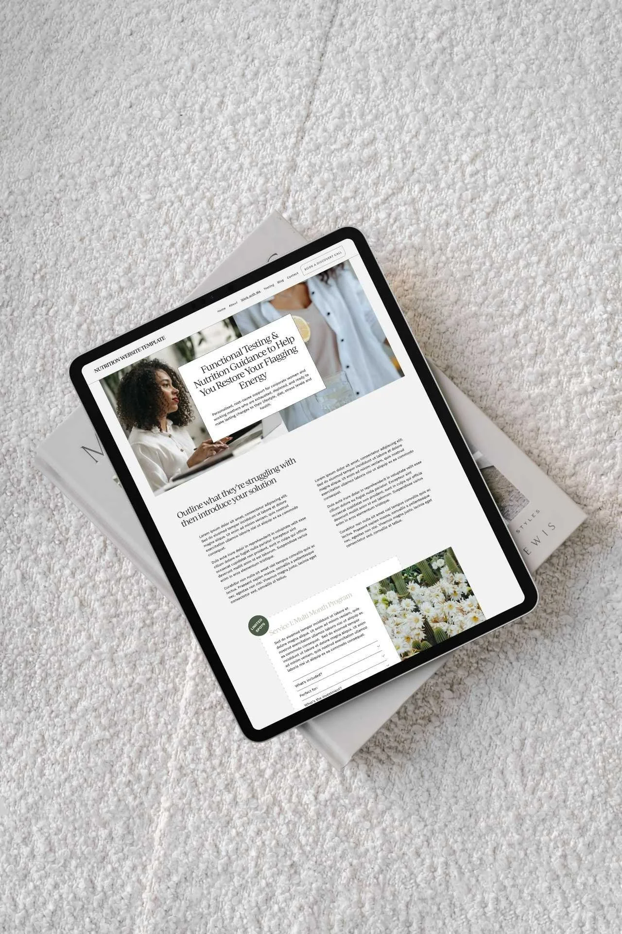 Squarespace Website Template for Nutritionists Services Page.jpg