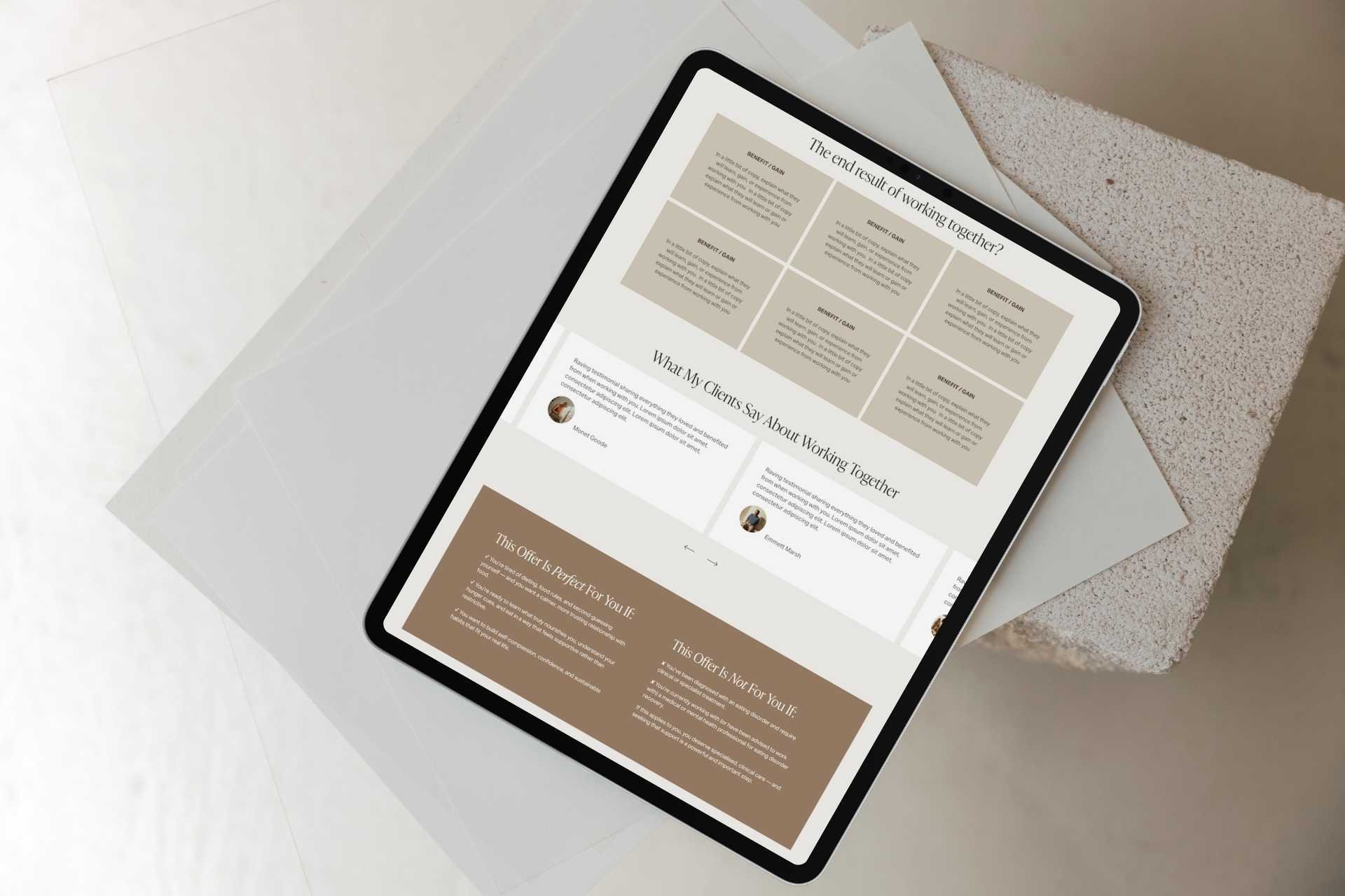 Health Coach Squarespace Website Template Homepage.jpg