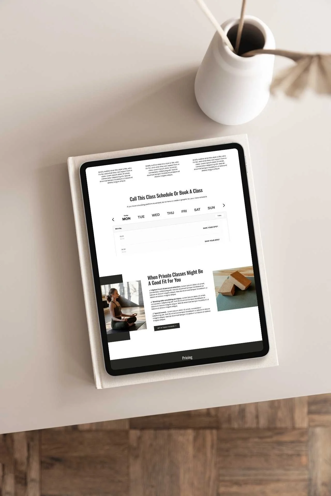 Website Template Scheduling Page.jpg