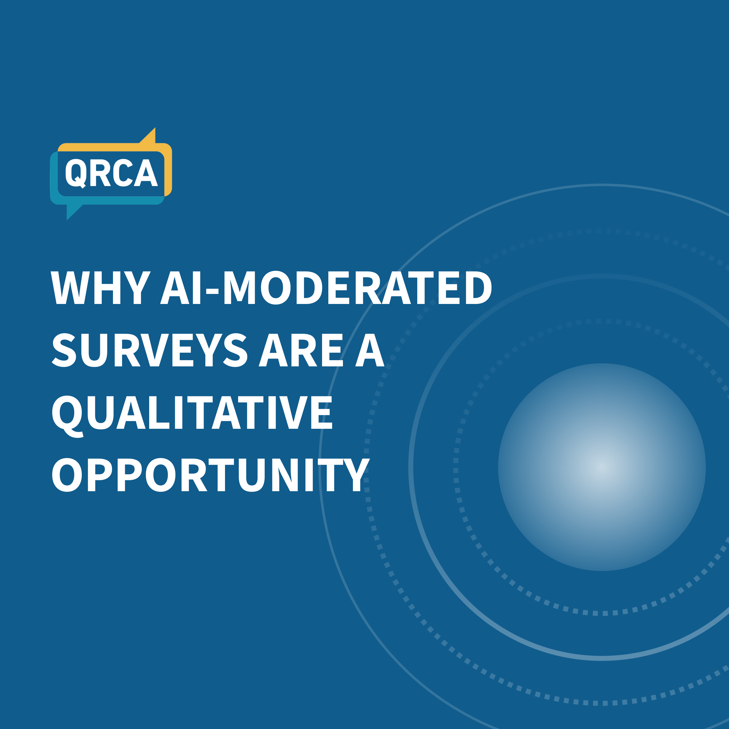 Why AI-Moderated Surveys are a Qualitative Opportunity