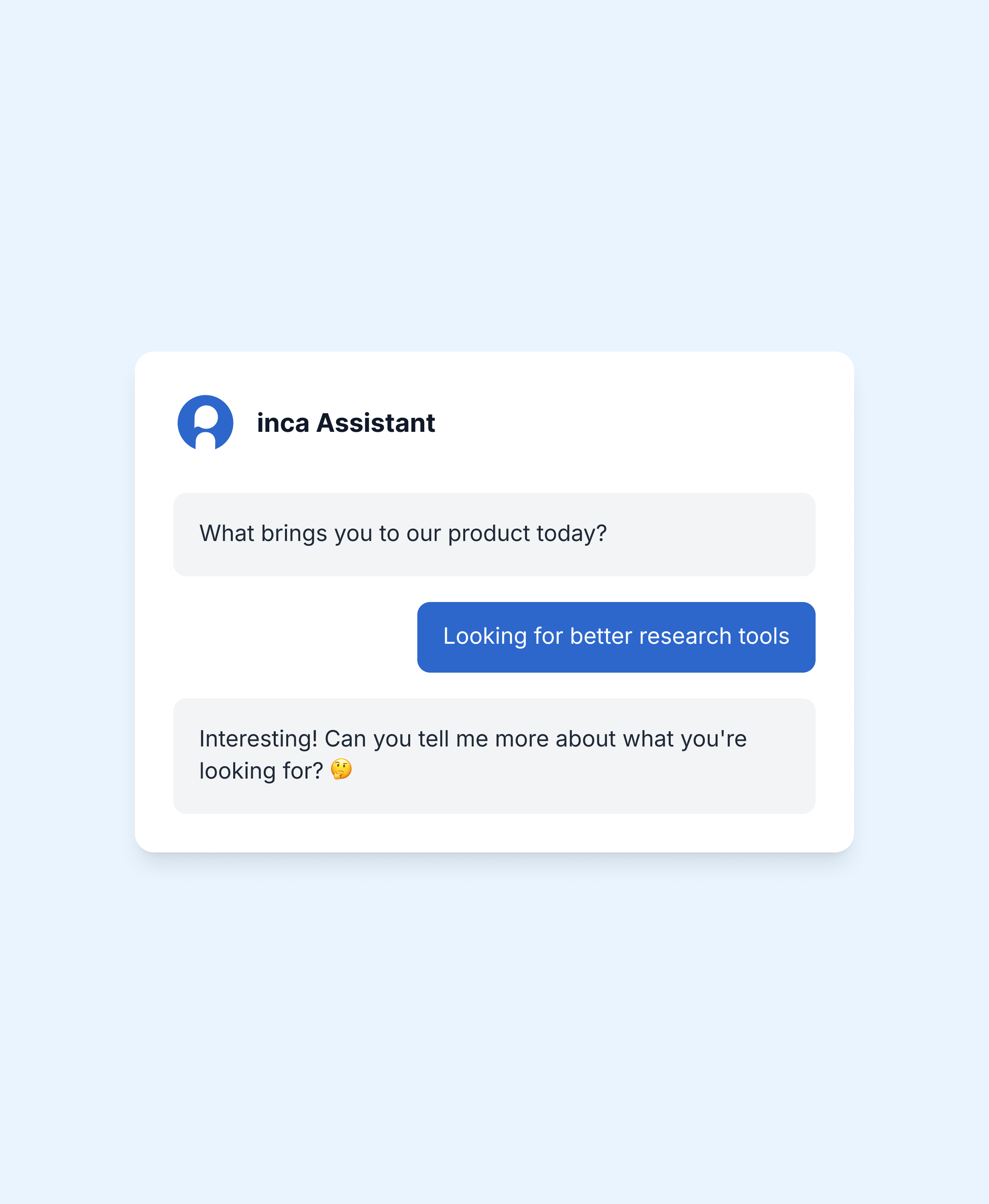 AI-led Conversational Survey