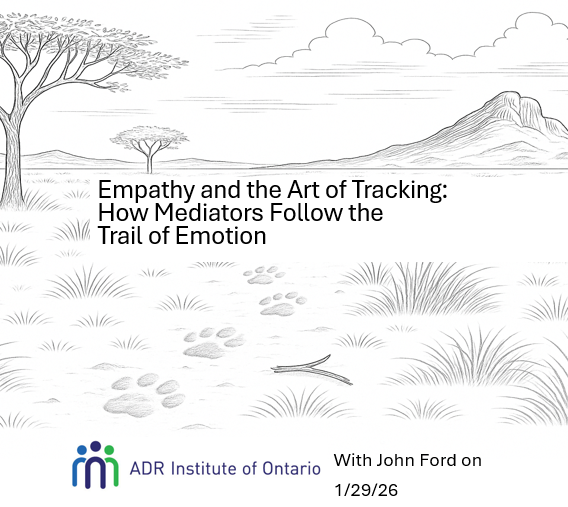 Empathy and the Art of Tracking: How Mediators Follow the Trail of Emotion
