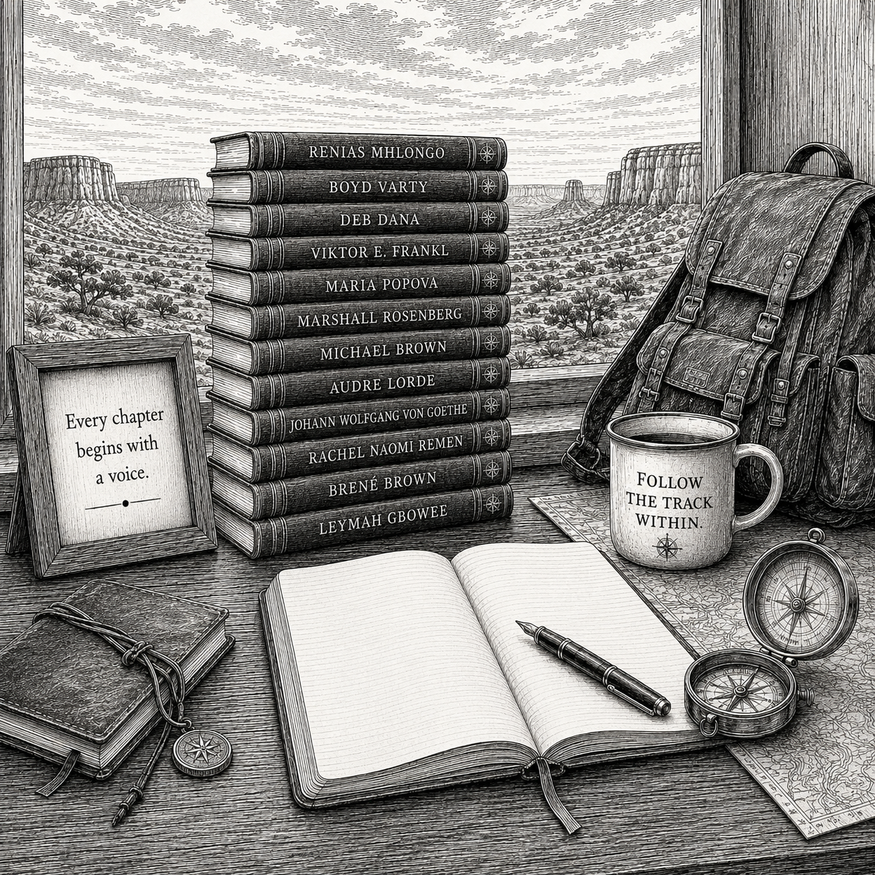 The Voices That Open Each Chapter