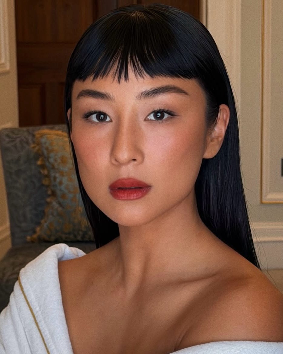 Greta Lee at the London premiere of Toy Story 5.
