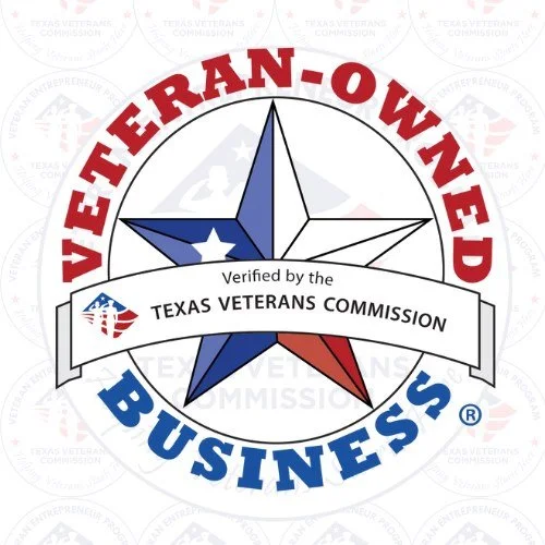 Veteran-owned business certification verified by the Texas Veterans Commission for Charcuterie Chic in San Antonio