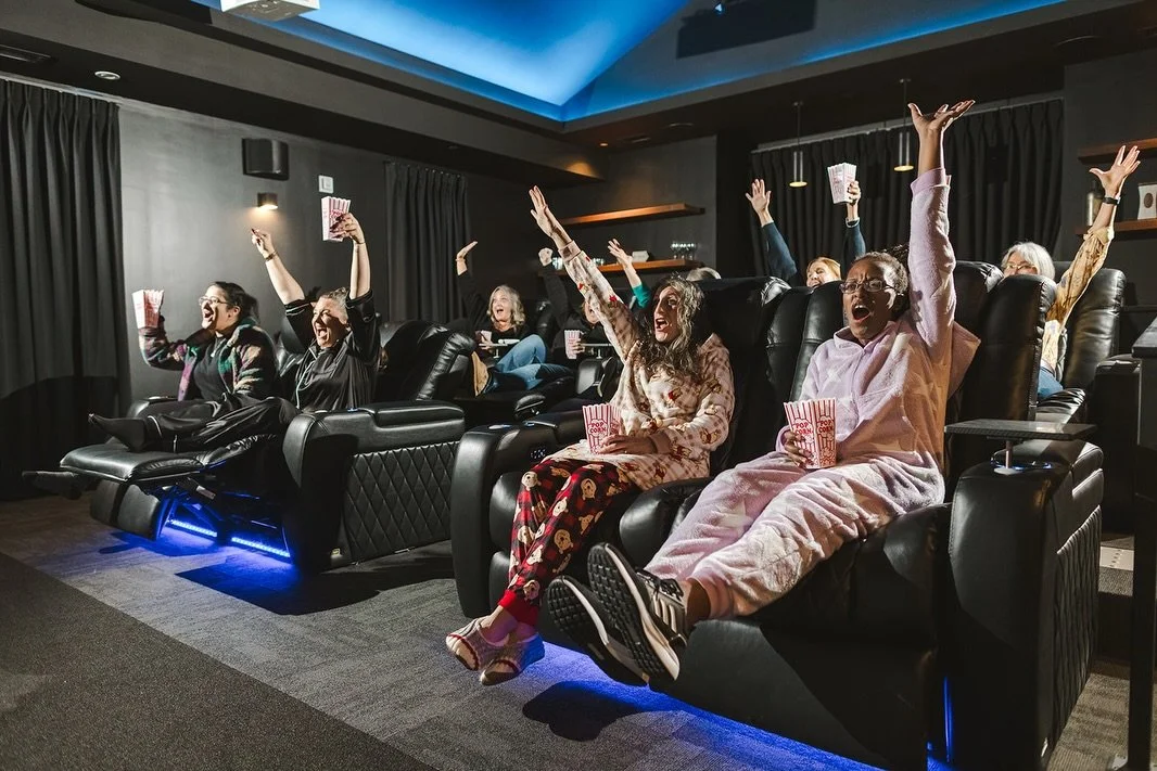 Good content does more than look pretty. It builds connection. 🍿✨
We had the privilege of documenting an incredible evening inside @the.waterlot1847 &rsquo;s private theatre space. 
Moments like these are exactly why we do what we do at Fido Busines