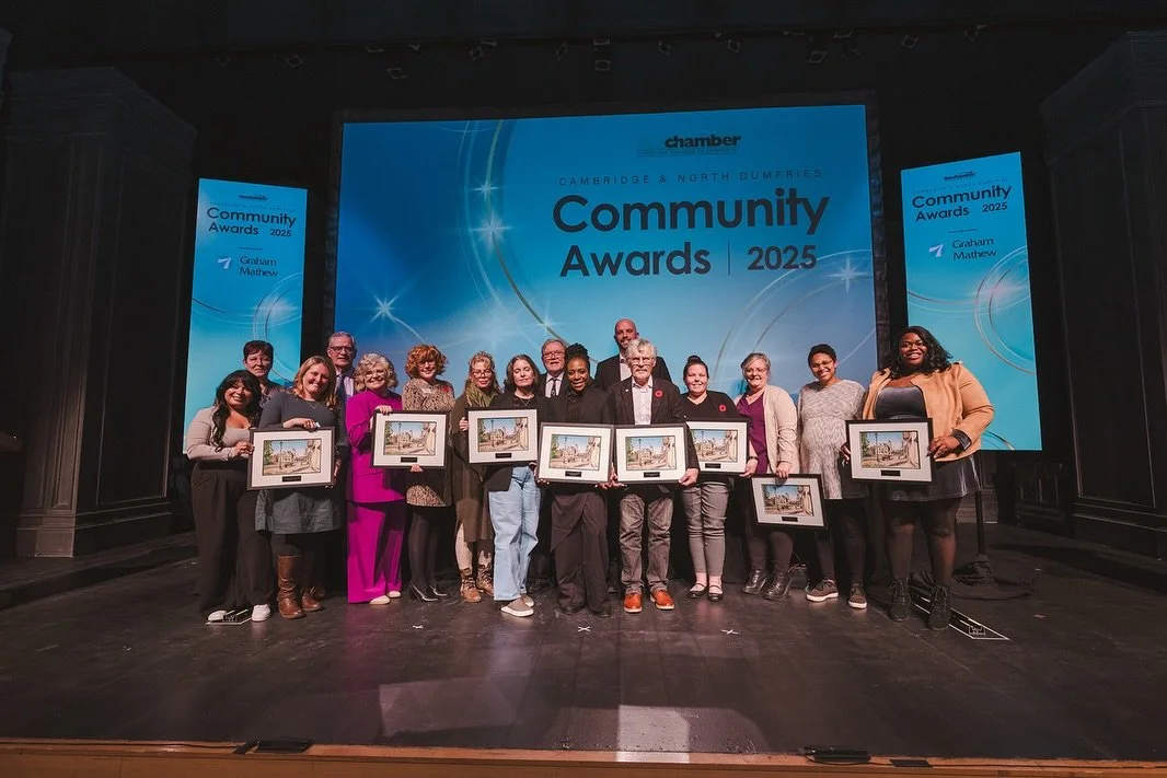 Behind every great community are the people who show up, lead with purpose, and make a lasting impact.
The 2025 Annual Cambridge &amp; North Dumfries Community Awards was a celebration of exactly that. We were honoured to be there capturing the energ