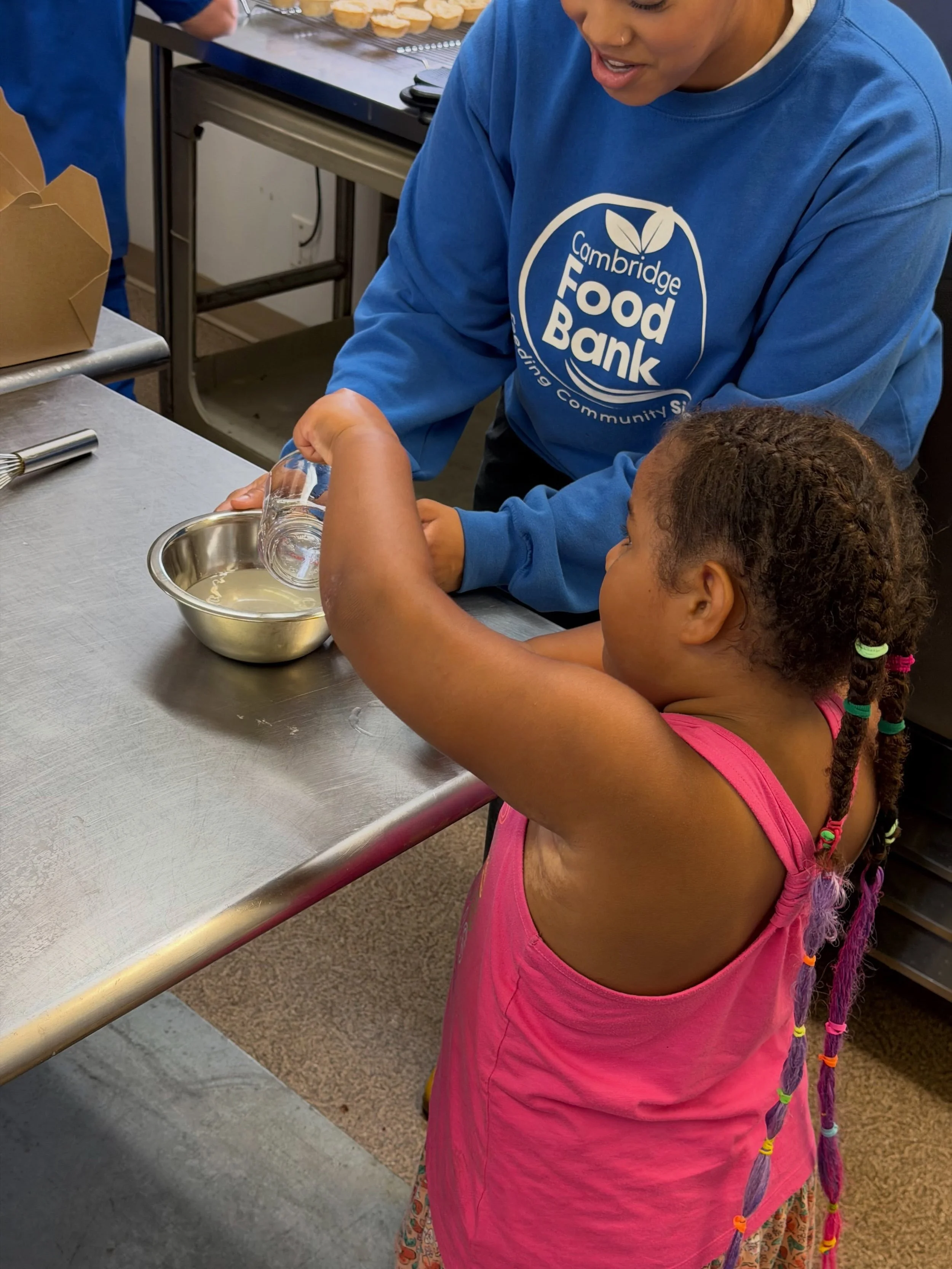 A little behind the scenes from our time working with the Cambridge Food Bank 🤍 @cambfoodbank 

We continue to be amazed by the incredible programs, resources and support they provide throughout the community. What they do goes so far beyond food di