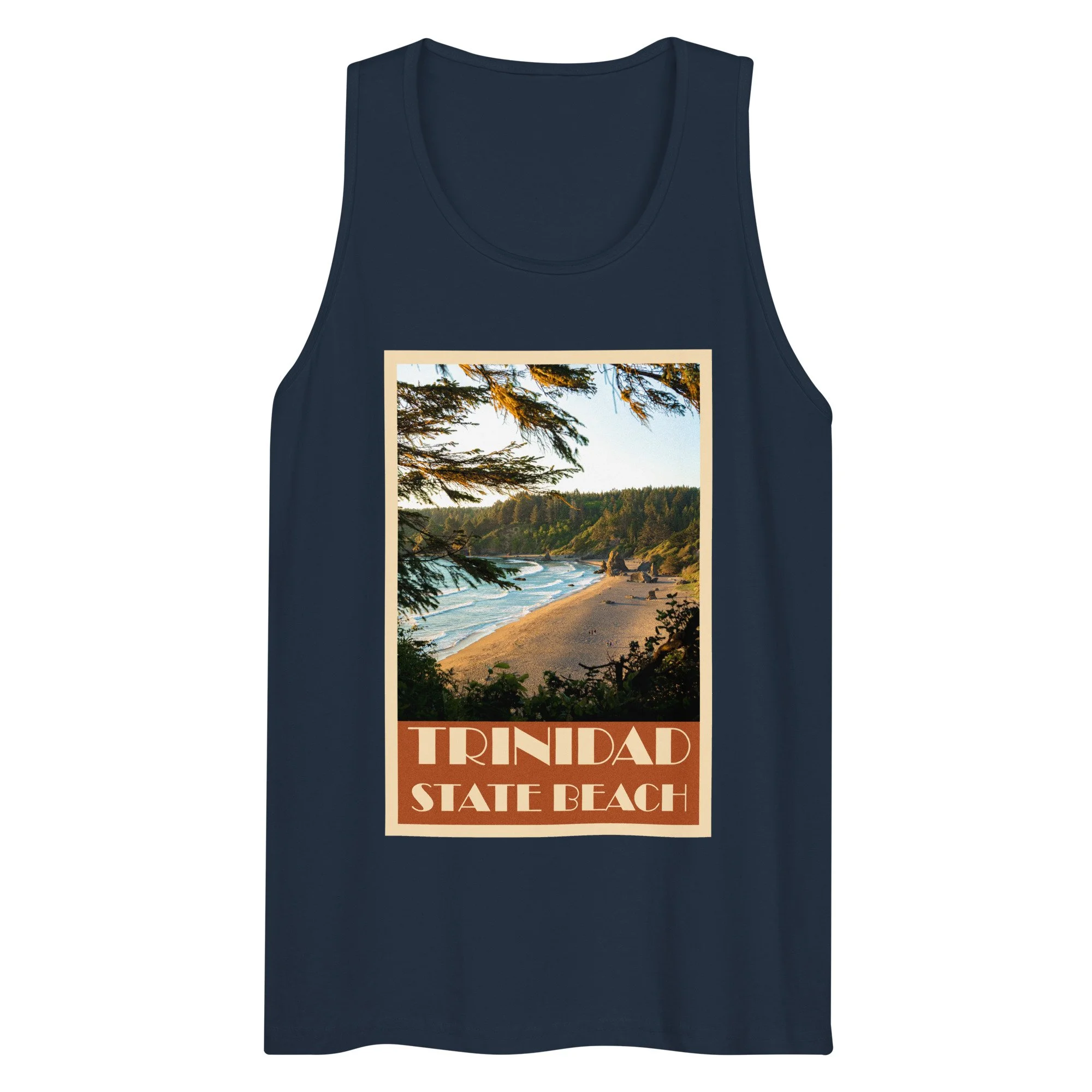 Trinidad State Beach - Men’s premium tank top