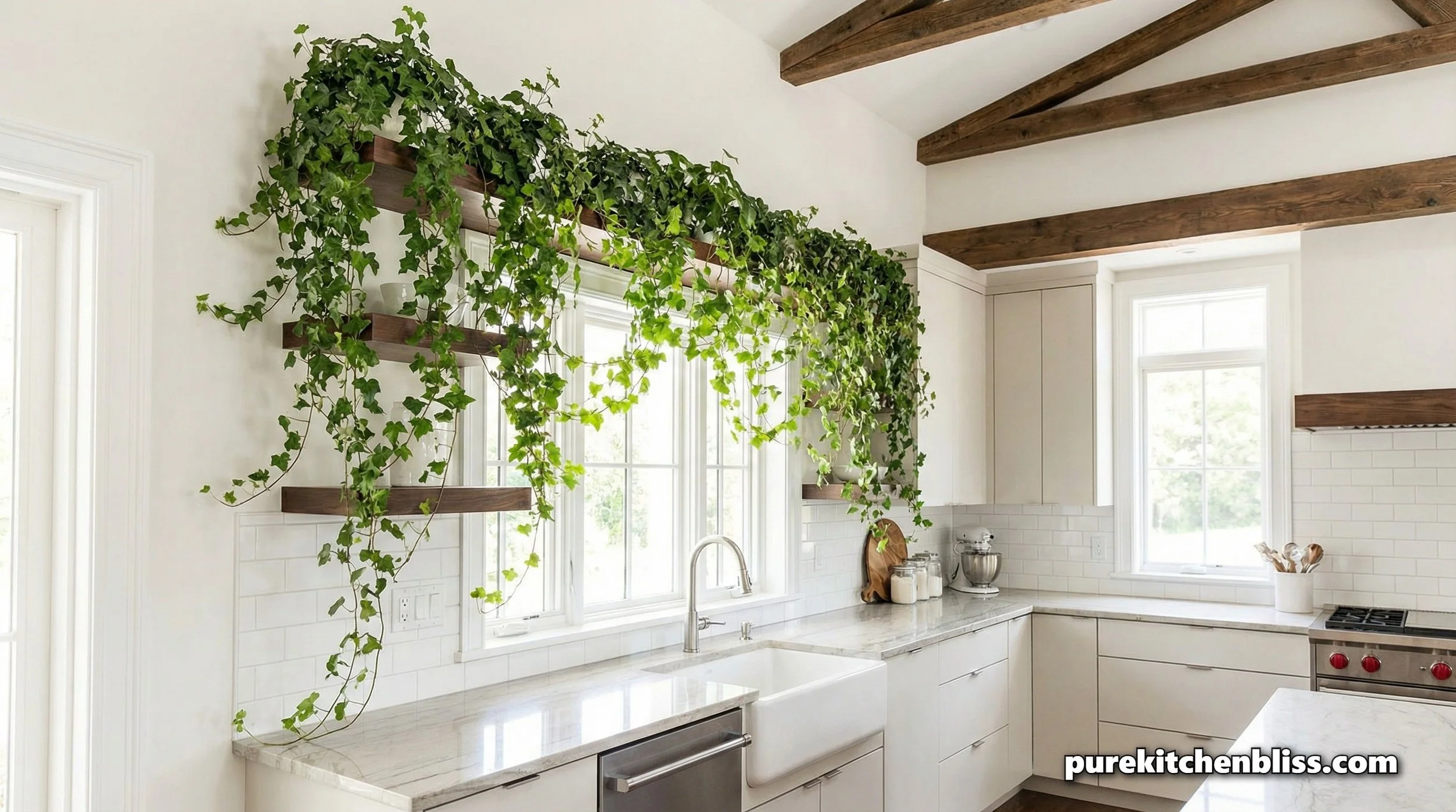 English Ivy Mastery: The Kitchen’s Biological Mold Inhibitor