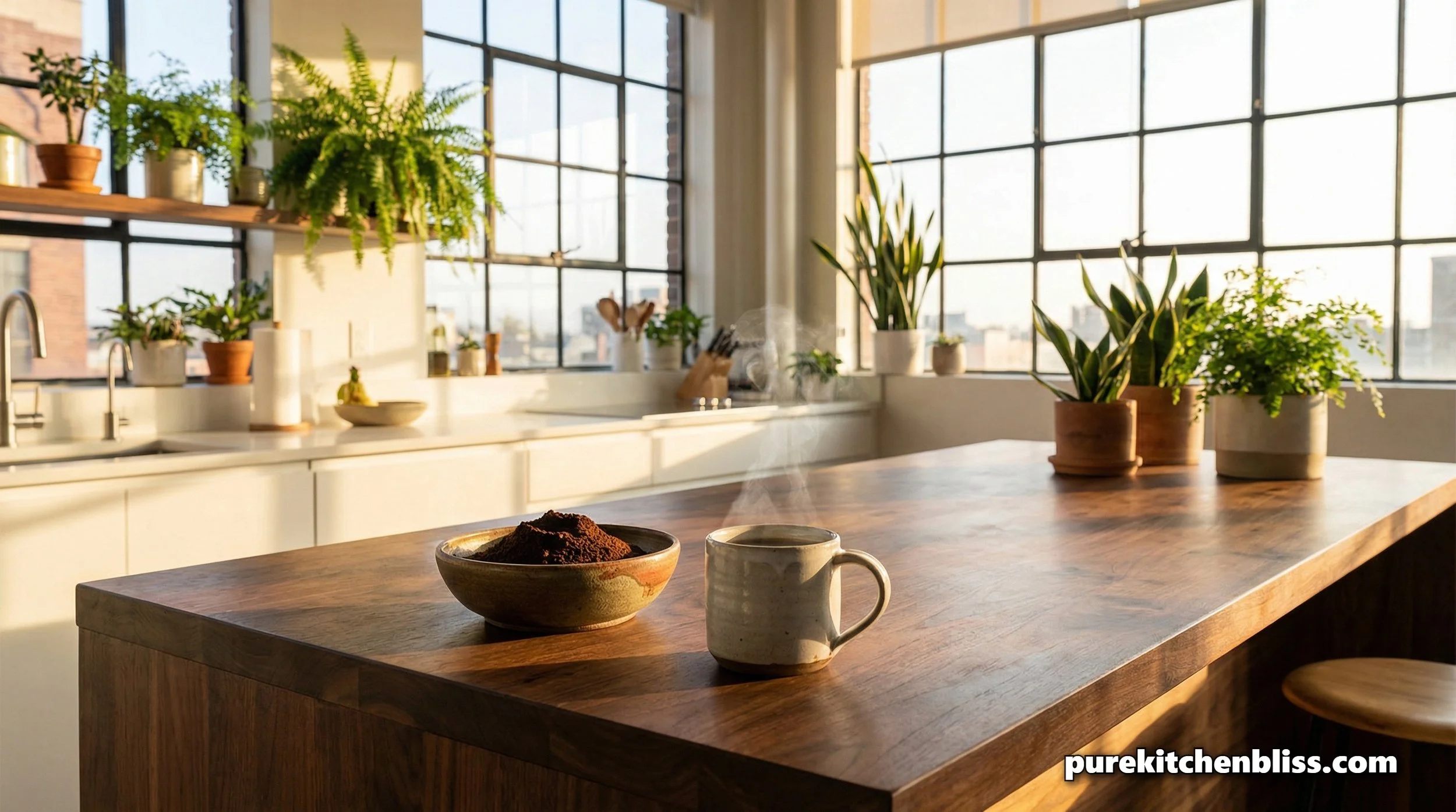 5 Brilliant Uses for Coffee Grounds in Your Kitchen Sanctuary