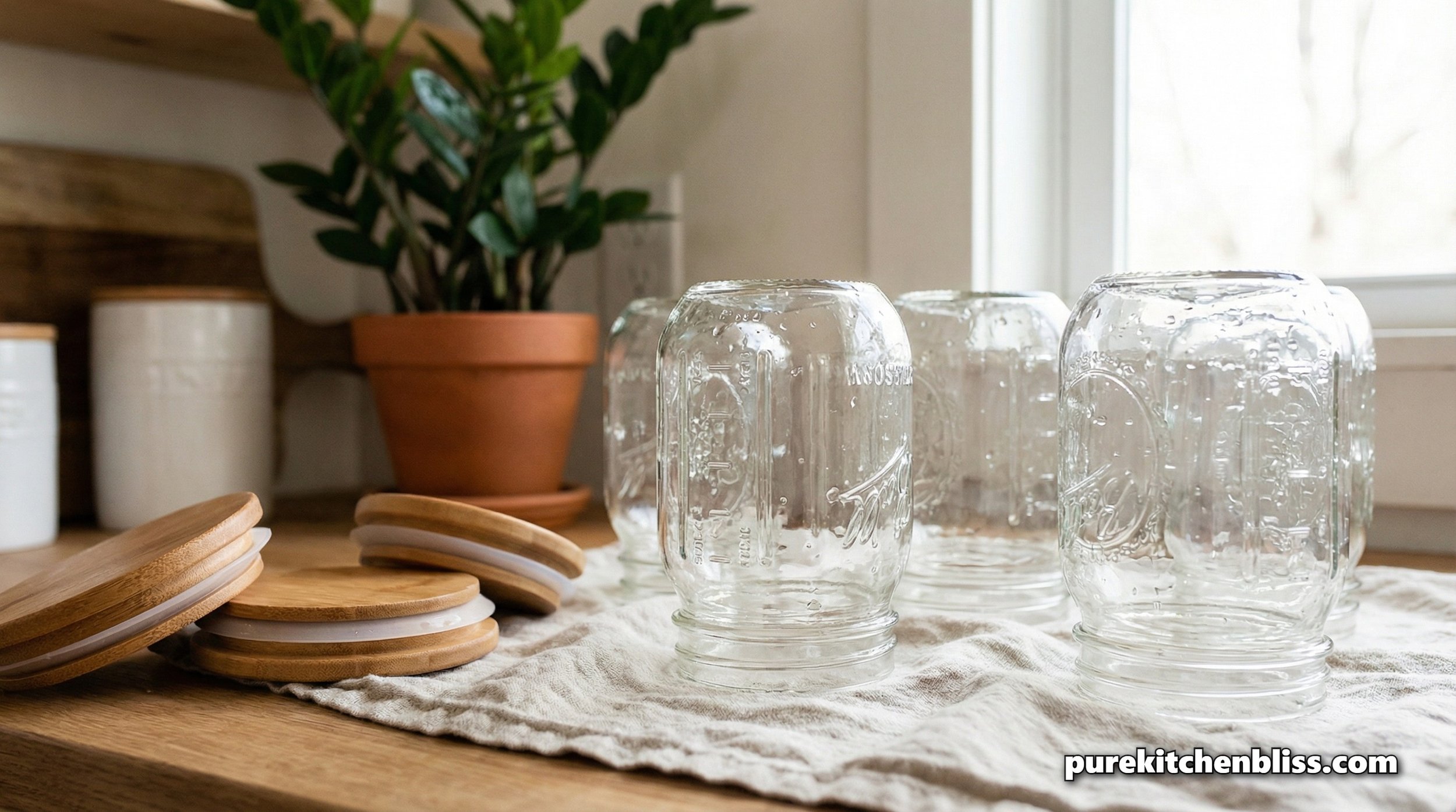 How to Clean Glass Jars Without Harsh Chemicals