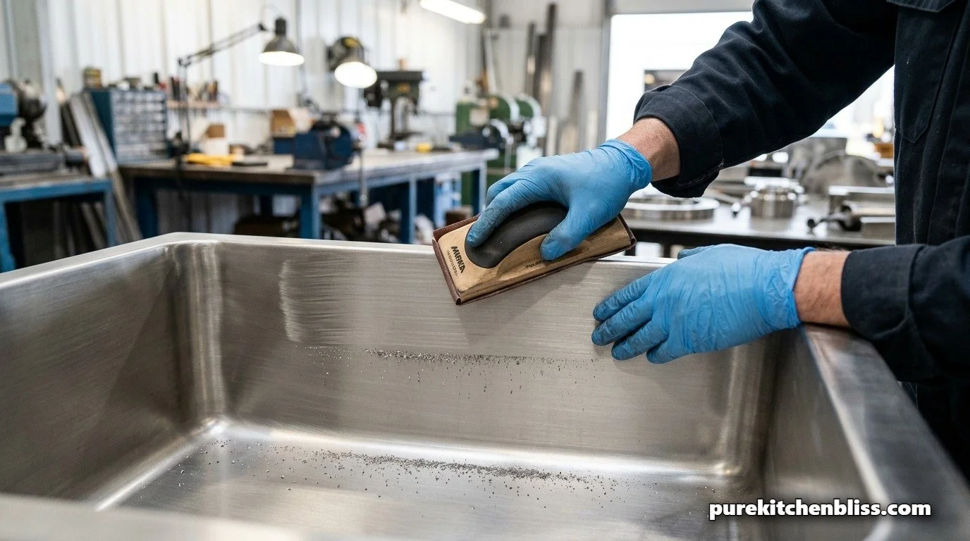 Restoring the Grain: Professional Stainless Steel Maintenance