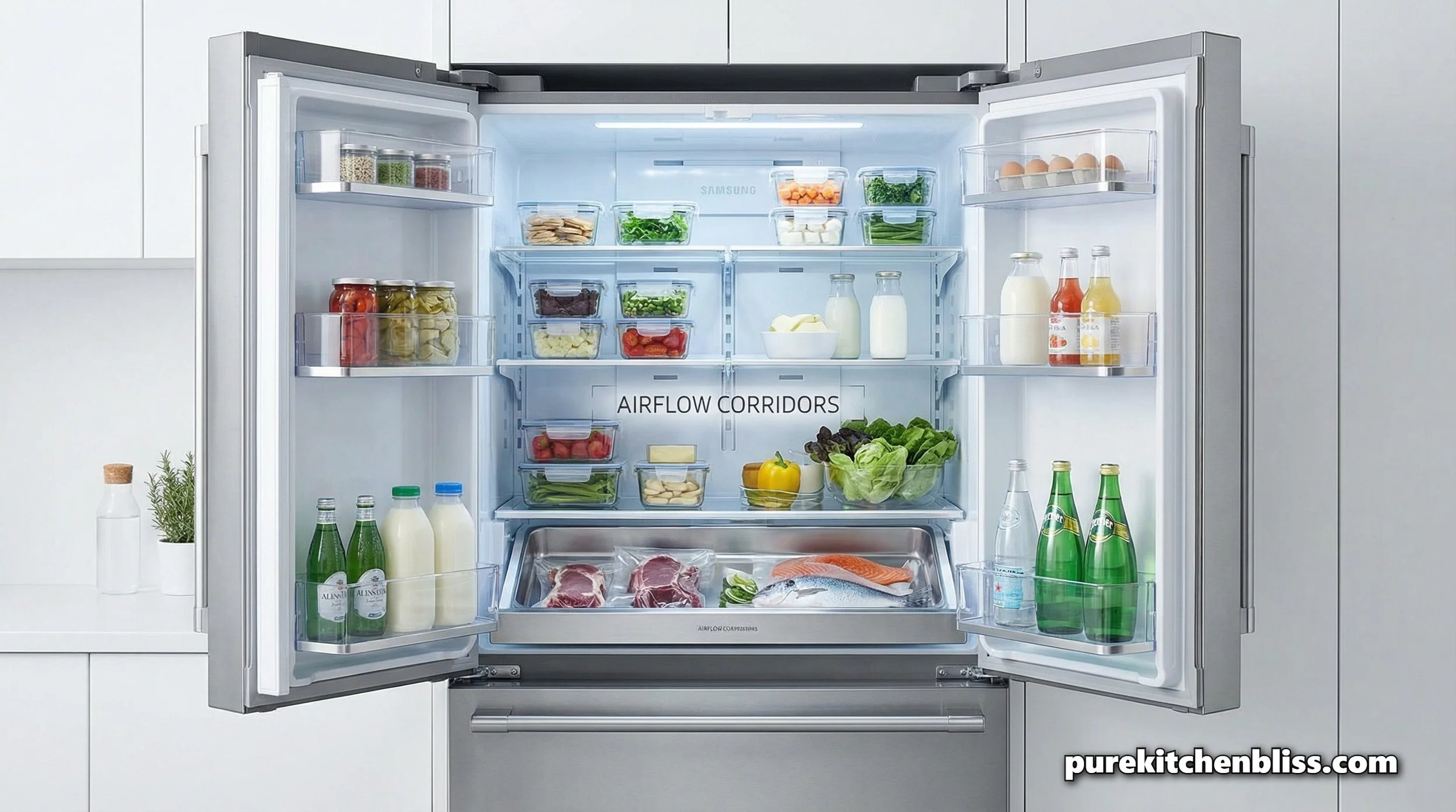 Professional Fridge Organization: The Thermal Zoning Protocol