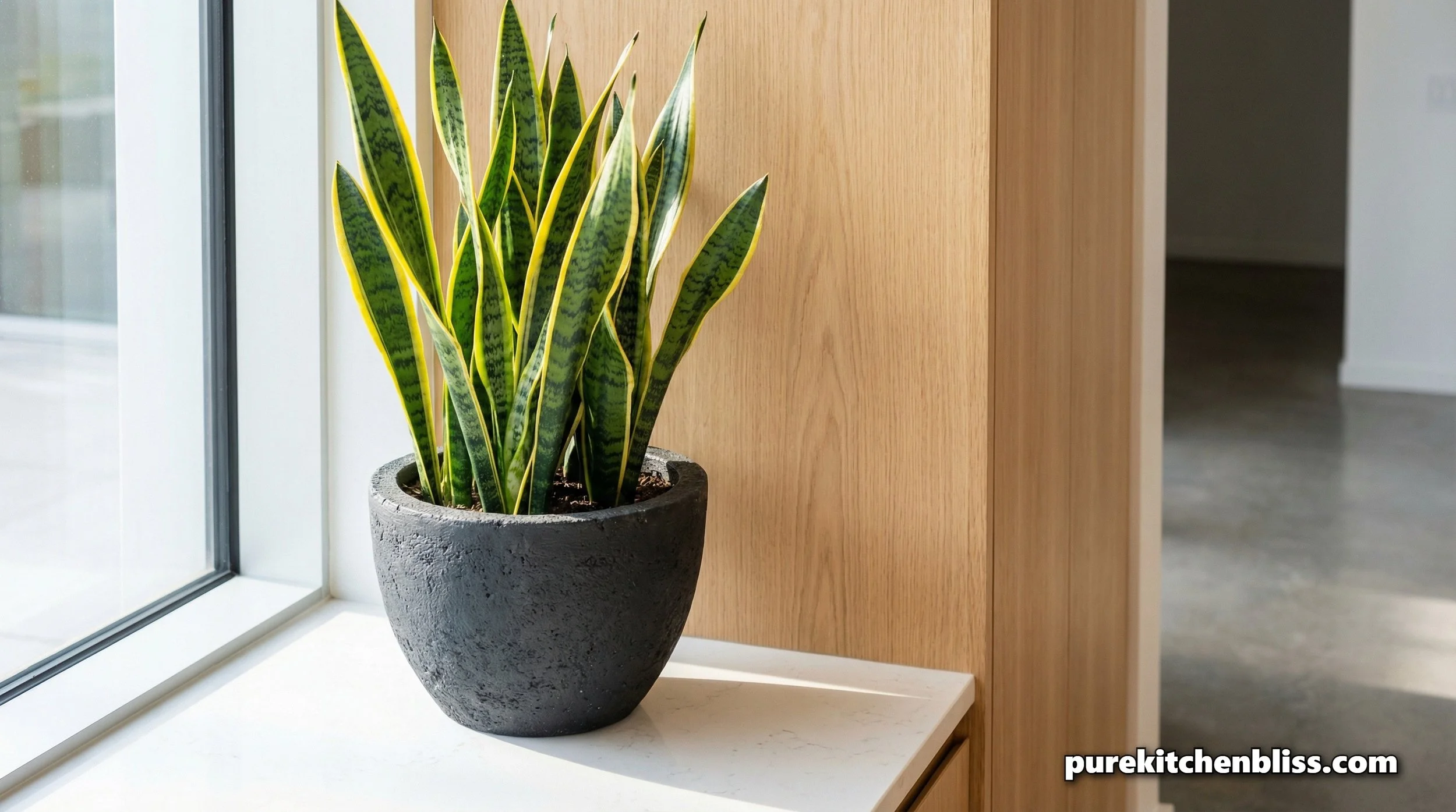 Snake Plant Mastery: The Best Unkillable Plant for the Busy Kitchen