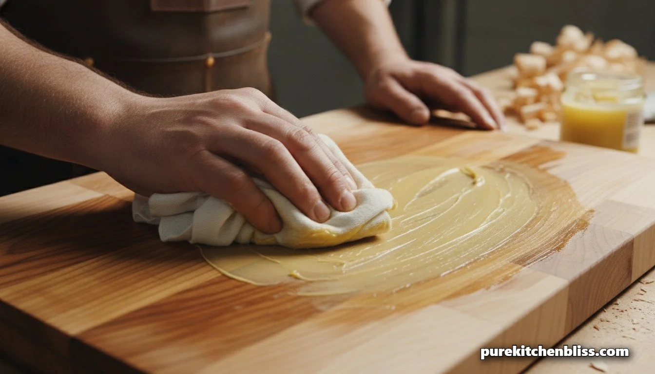 How I Re-Oil My Wood Cutting Boards to Stop Them from Splitting and Warping 🪵🛠️
