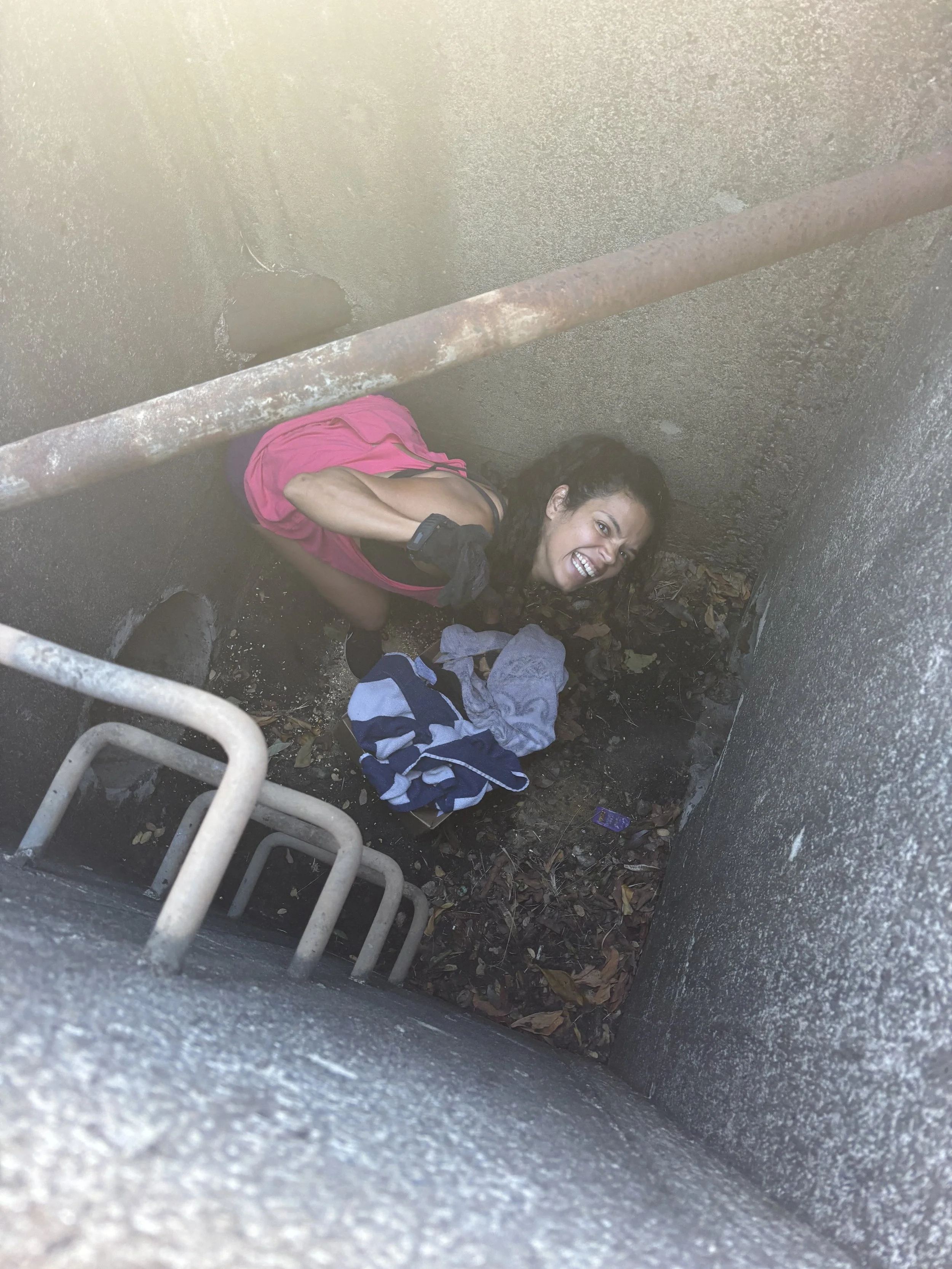 Stormy was a baby chick that fell into a storm drain near the Aiea Medical Center. Over two days TCR founders Brian and Patricia were able to capture Stormy. Elusive little bugger!