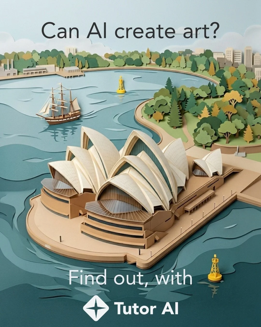 Can AI create art? At Tutor AI, we believe AI brings each student&rsquo;s creative vision to life in ways they may never have imagined. Bring your vision to life, at Tutor AI. 

#TutorAI