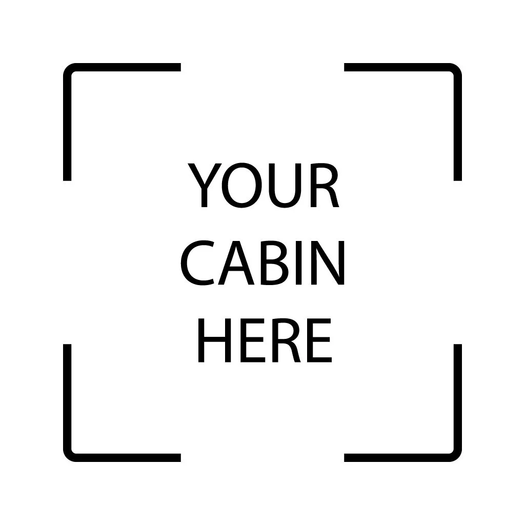 Bring your own cabin - we have the right spot for you!