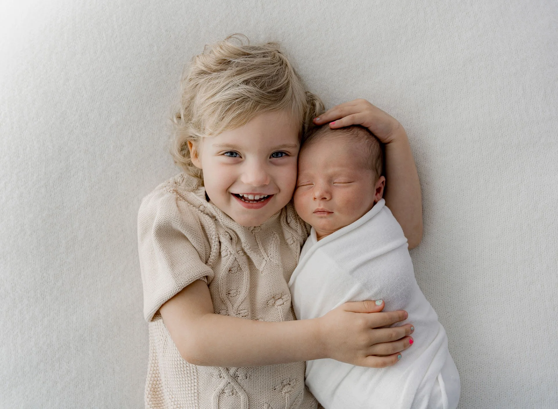 Newborn wrapped in family love | Eastwood Studios Christchurch NZ