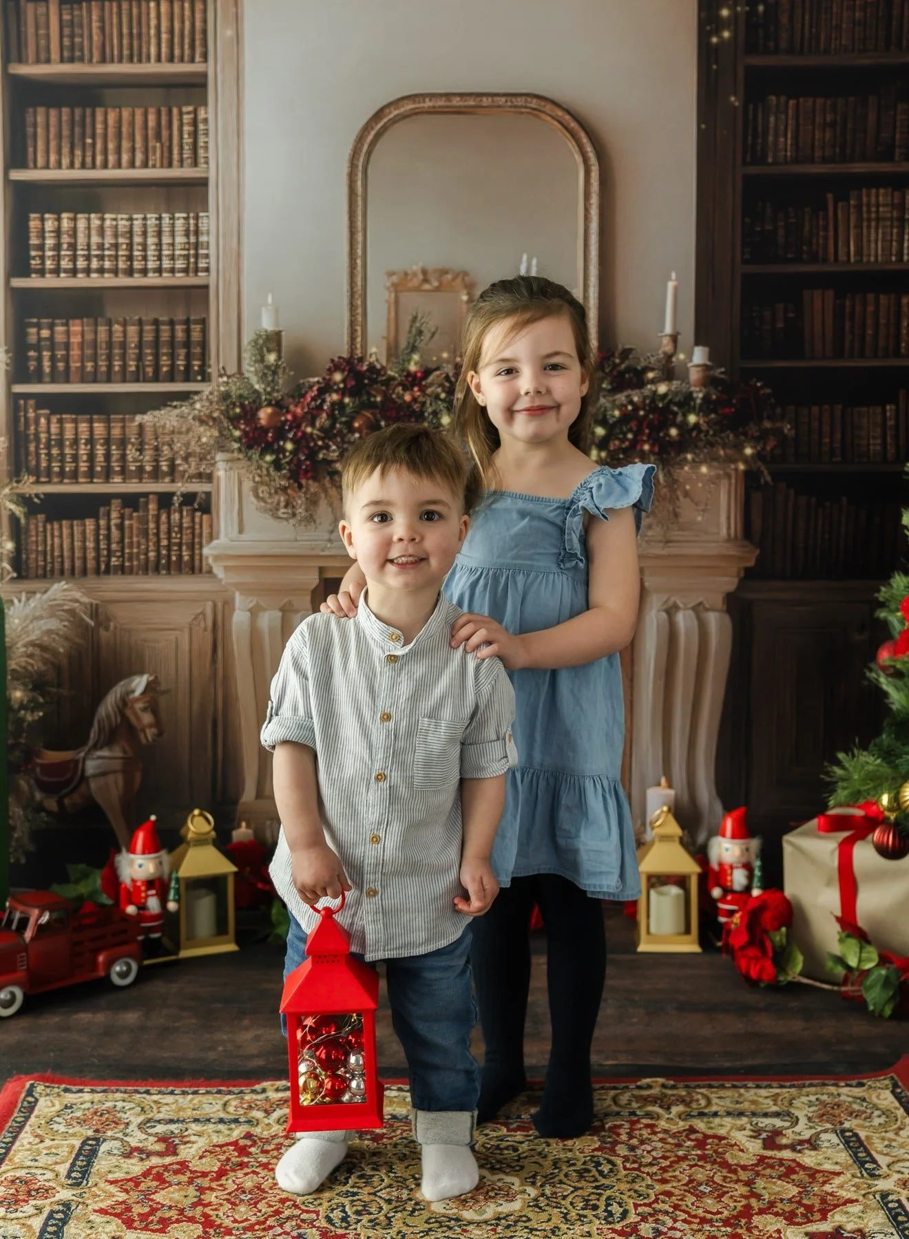 Festive family Christmas photos Bishopdale Christchurch