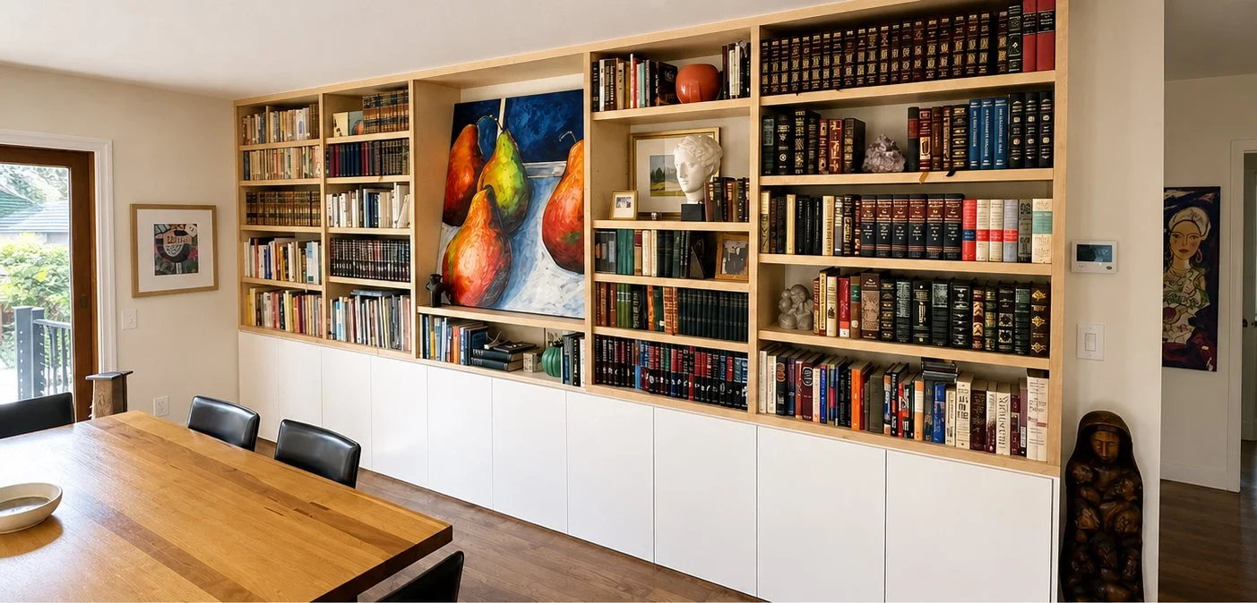 Shelving, Cabinets, and Built-ins