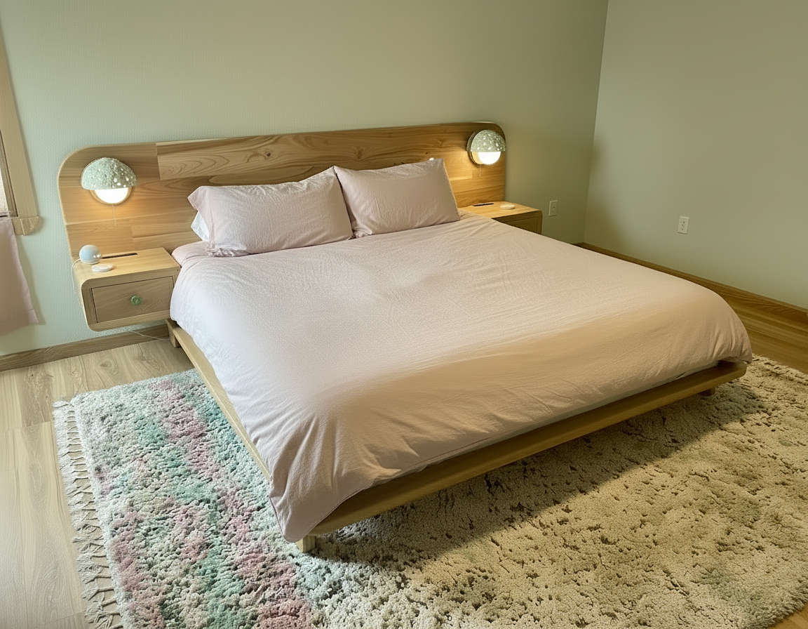 Siberian Elm Bed Frame