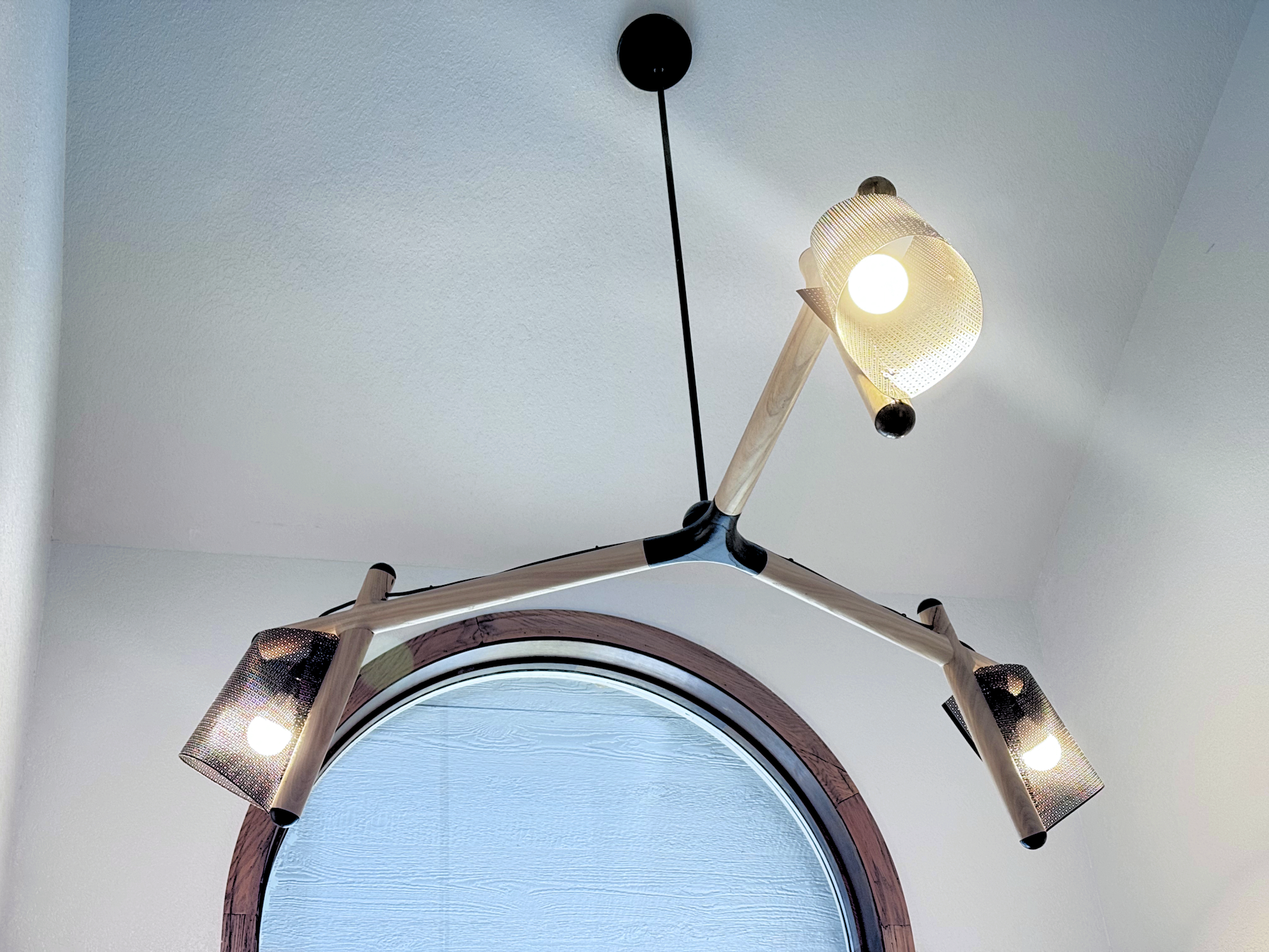 Siberian Elm Chandelier