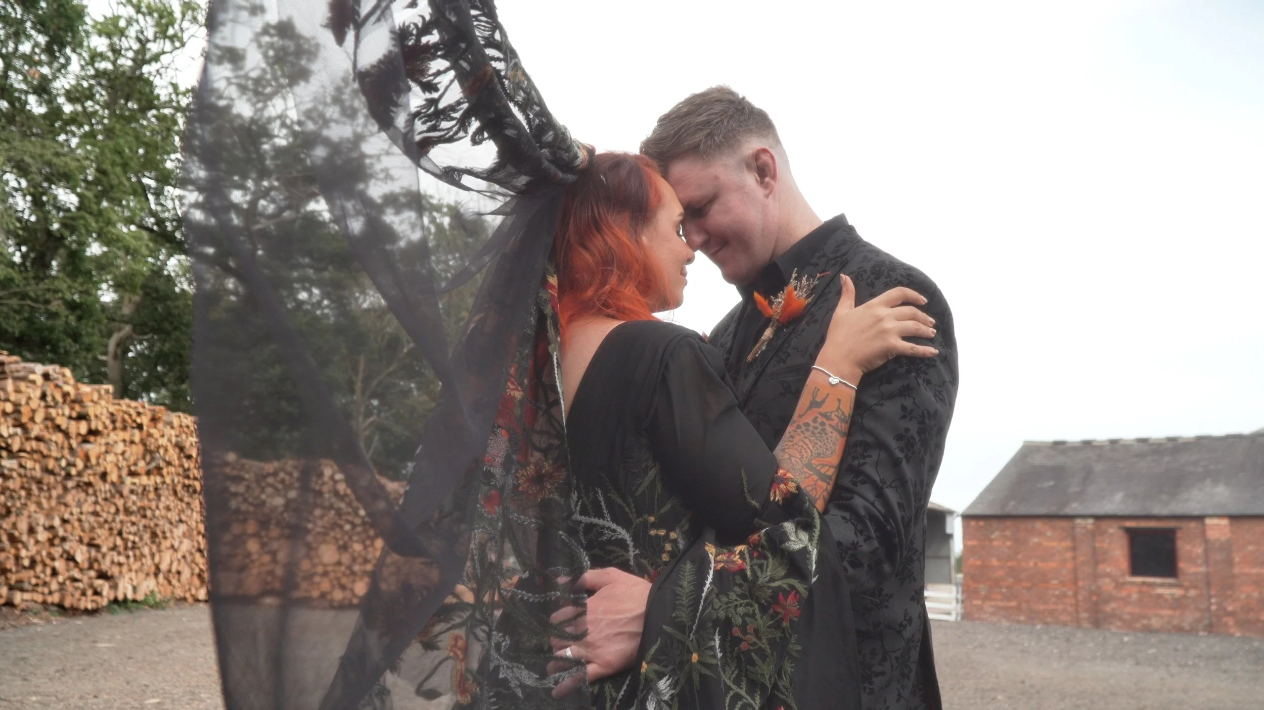 Gemma and Steven at Lough House Farm