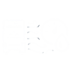 Smartphone with a heating or cooling app, a fan or air flow symbols, and a water droplet icon.