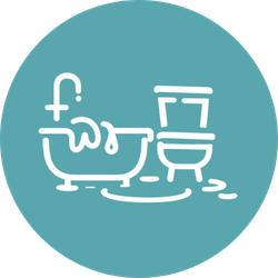 leaky bathtub icon