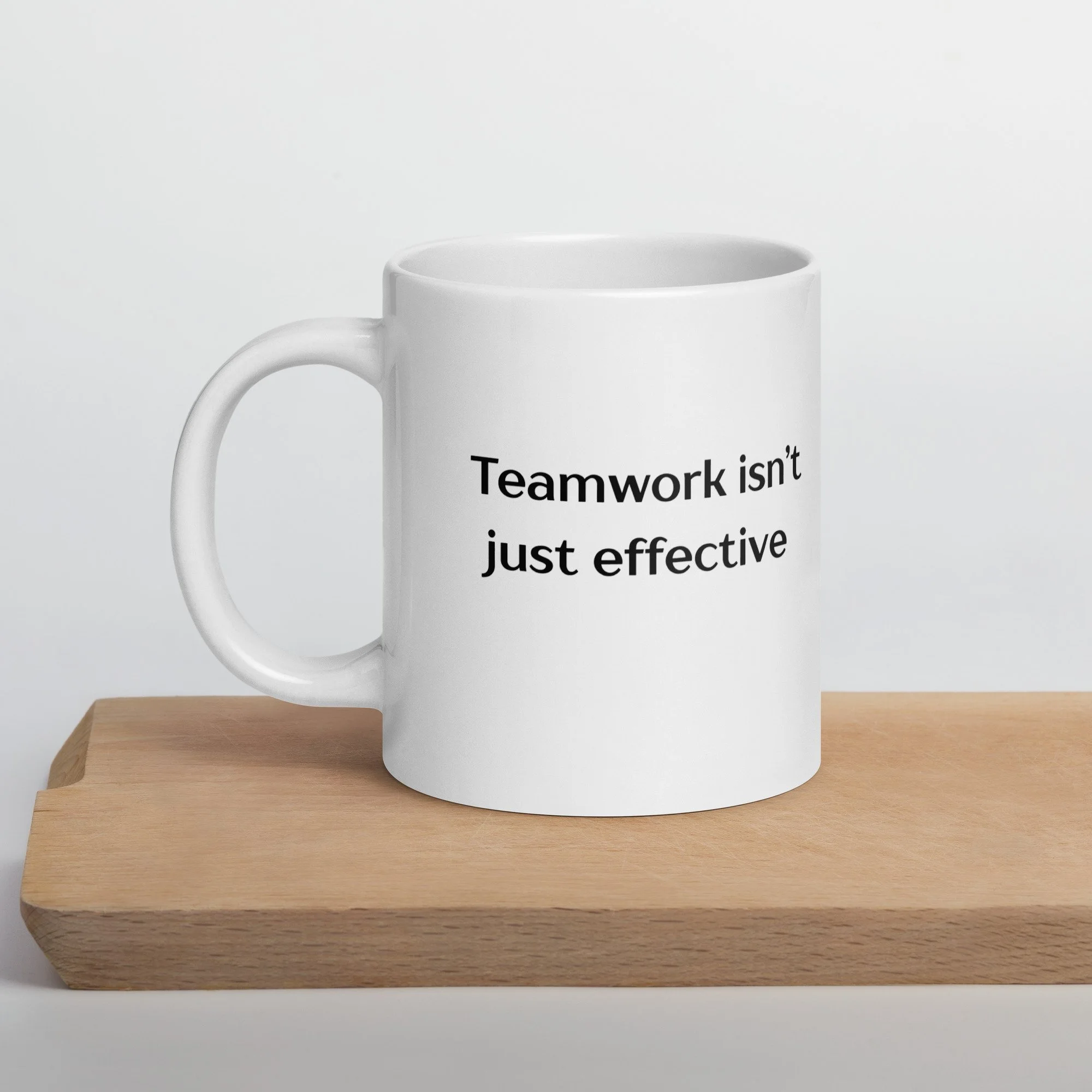 Teamwork is addictive mug