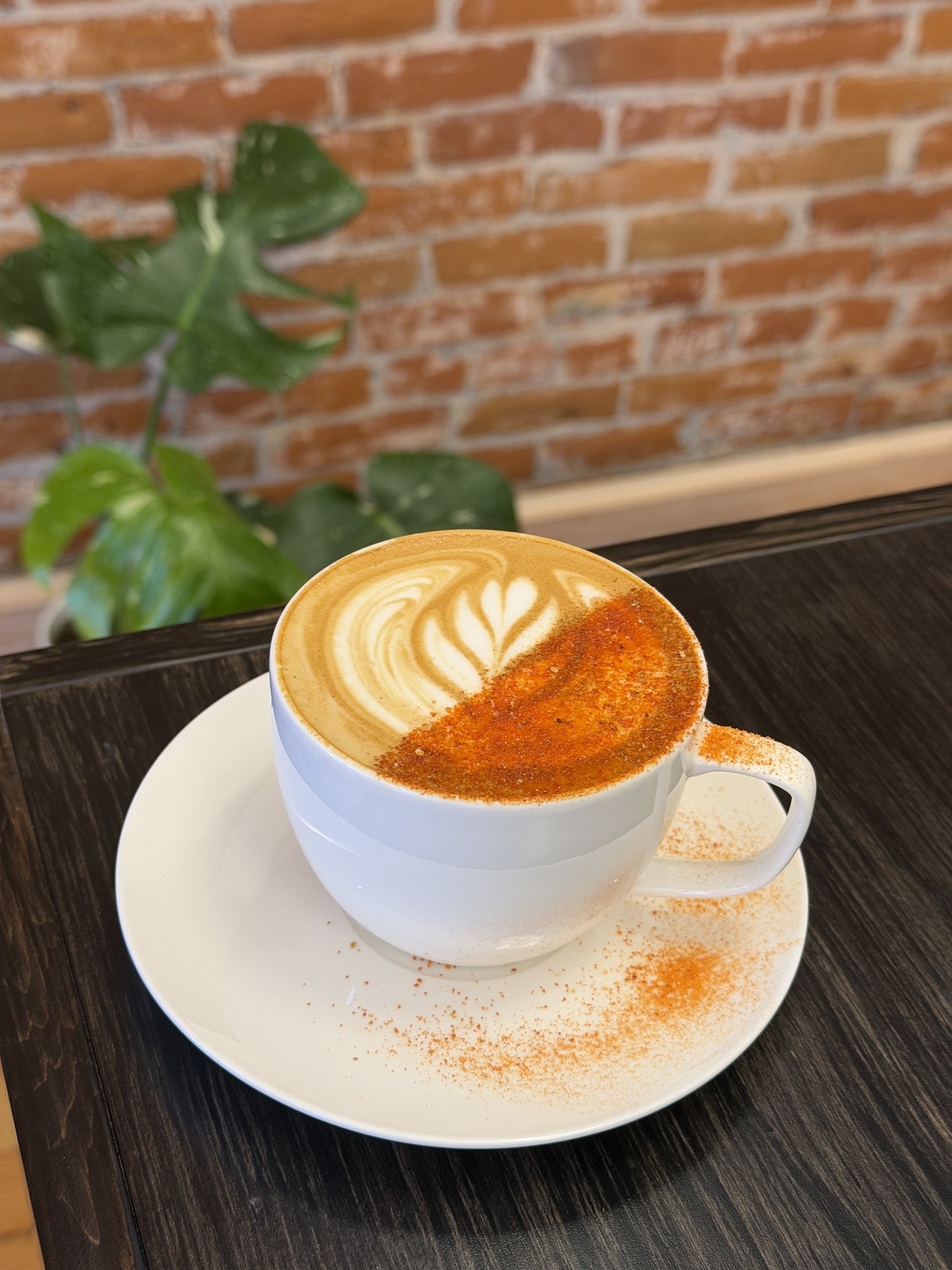 Coffee cup with design