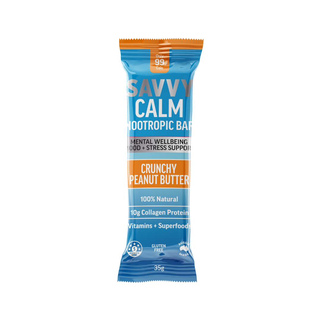 Calm Nootropic Bar Crunchy Peanut Butter