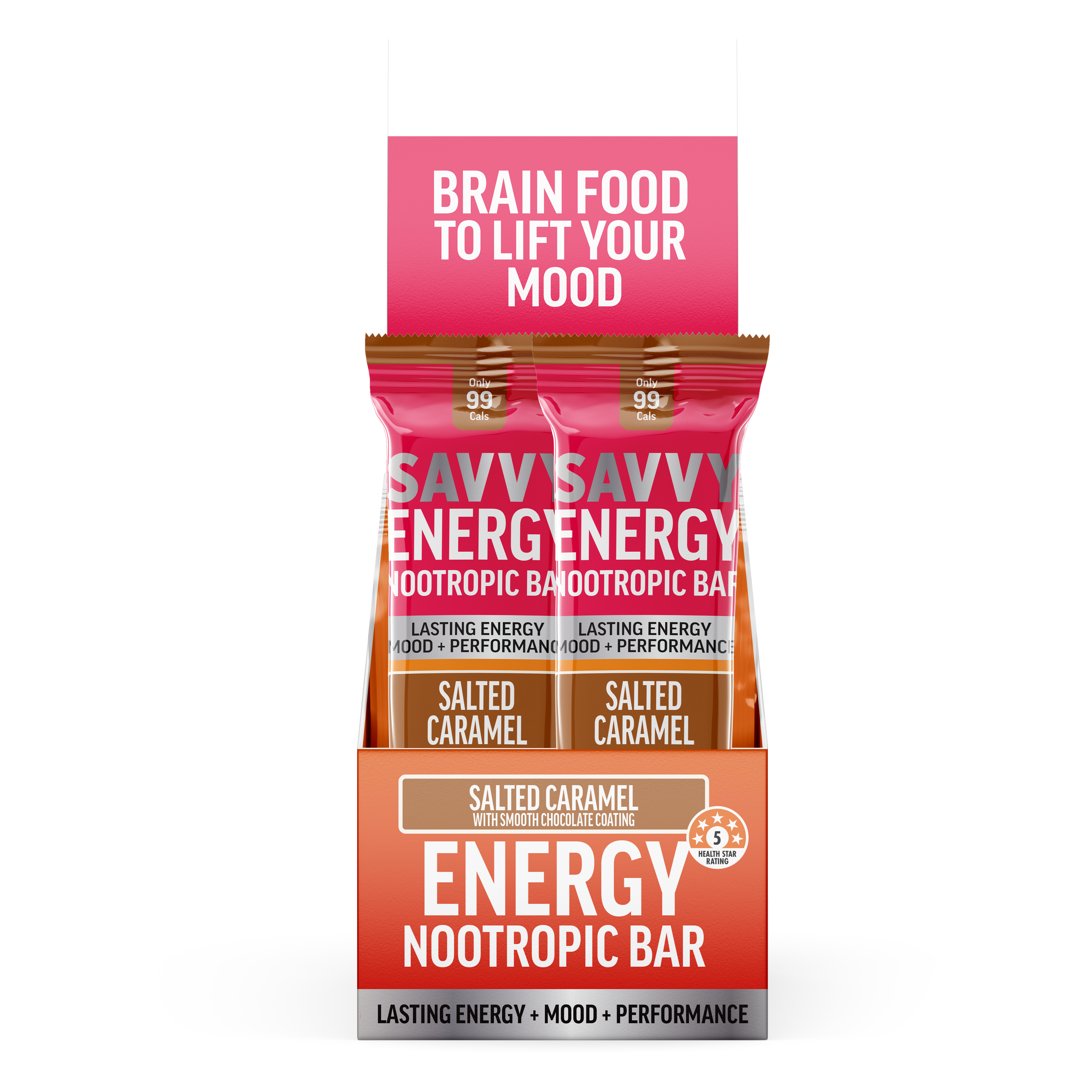 Energy Nootropic Bar Salted Caramel